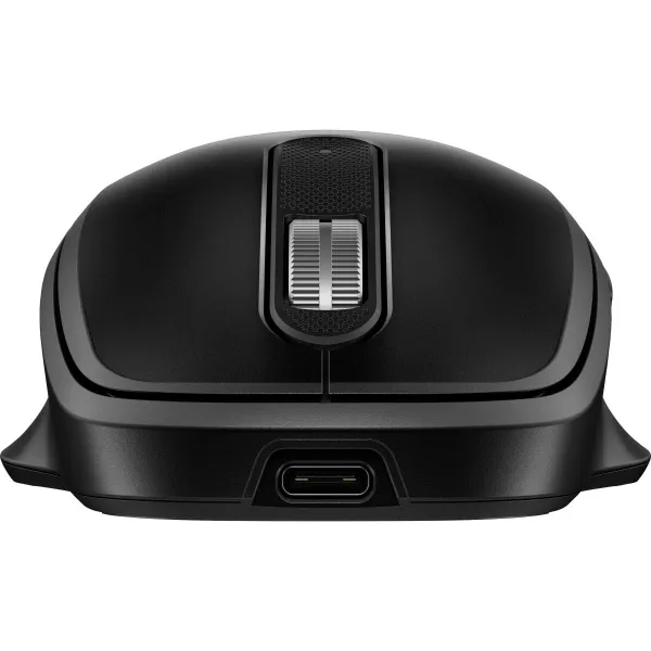 HP 725 Wireless Mouse Keyboard Combo - Multi-Device, Dual-Mode, Programmable, Rechargeable, 4000 dpi, spill resistant - Nightfal
