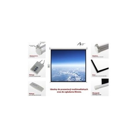ART Electric screen 16: 9 106 "with the remote control 234x131cm FS-106 16:9