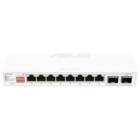 Asus Unmanaged Switch QG-U1080 8-Port 2.5G + 2-Port 10G SFP+