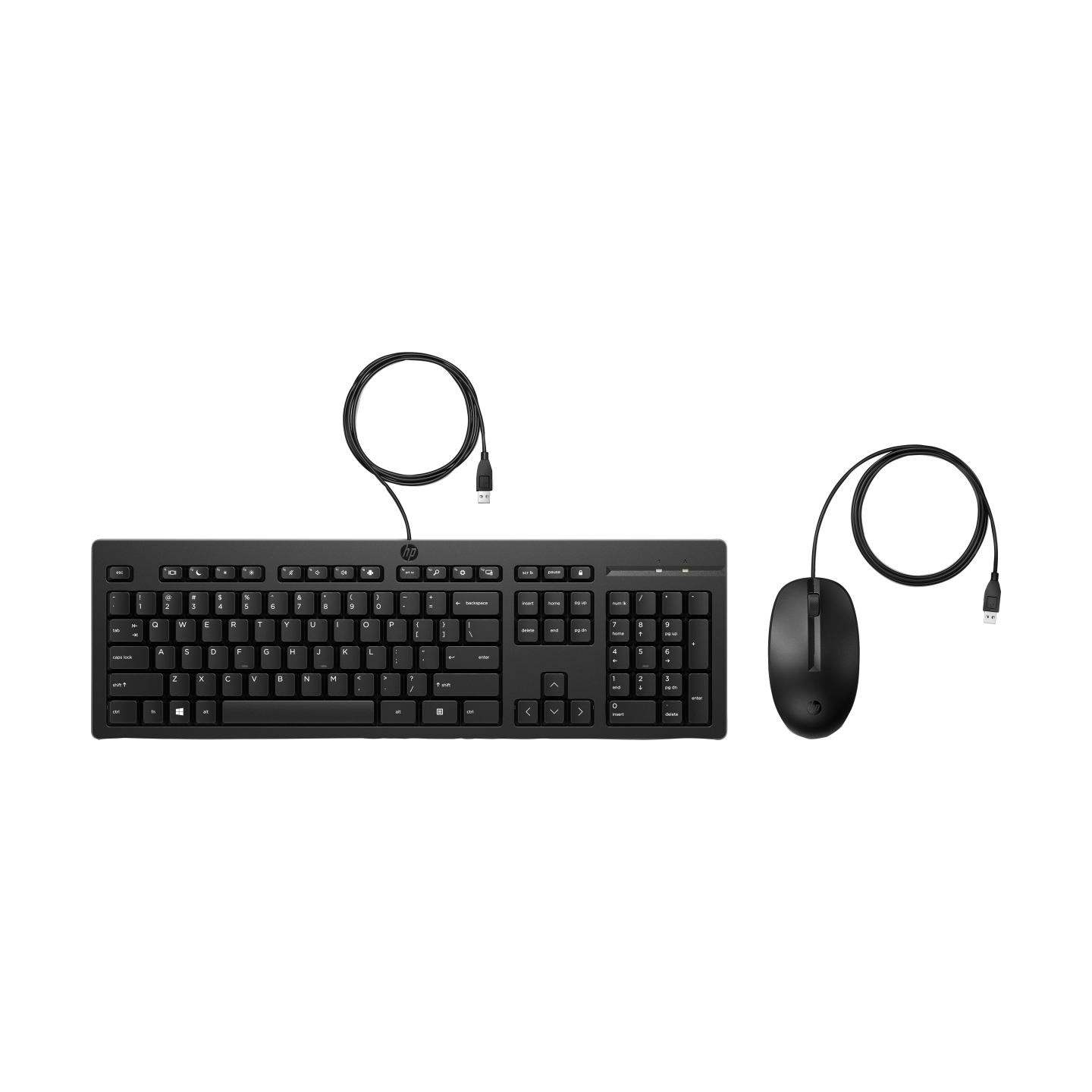 HP 225 Wired Mouse and KB G2 (EN)