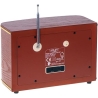 Adler | Retro Radio | AD 1187 | Alarm function | AUX in | Wooden