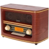 Adler | Retro Radio | AD 1187 | Alarm function | AUX in | Wooden