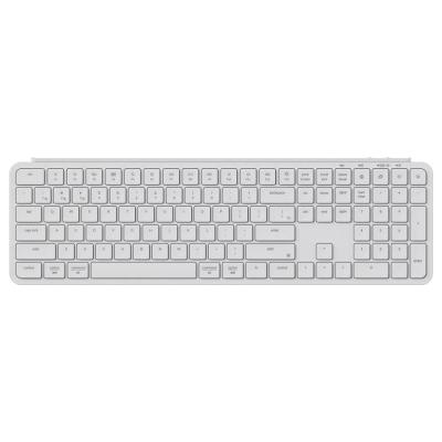 Keychron B6 Pro Ultraslim - US Layout - Low Profile Scissor Ivory White Wireless Keyboard / B6P-K8