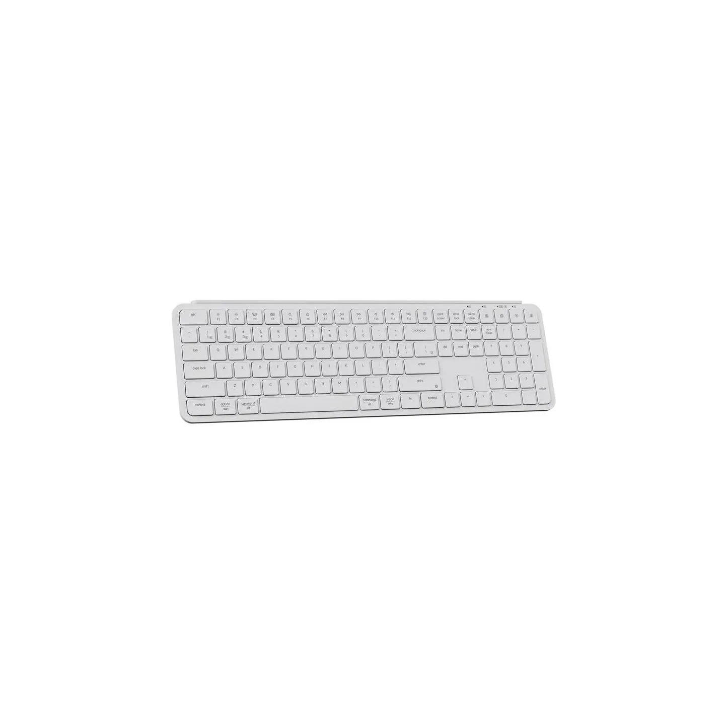 Keychron B6 Pro Ultraslim - US Layout - Low Profile Scissor Ivory White Wireless Keyboard / B6P-K8