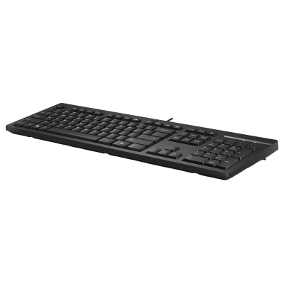 HP 125 G2 USB Wired Keyboard, Sanitizable, Copilot Key - Black - ESTONIAN / AY2Y7AA#ARK