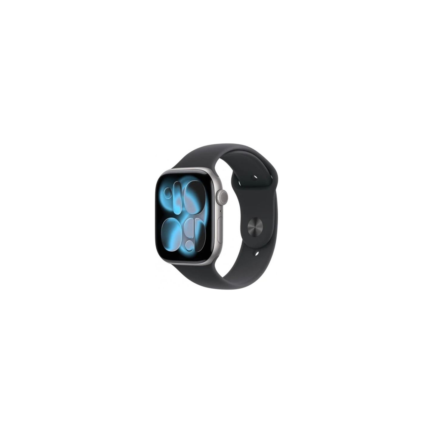 Apple Watch Series 11 GPS+Cellular 42mm Space Grey Aluminium Case with Black Sport Band - S/M
