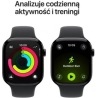 Apple Watch Series 11 GPS+Cellular 42mm Space Grey Aluminium Case with Black Sport Band - S/M