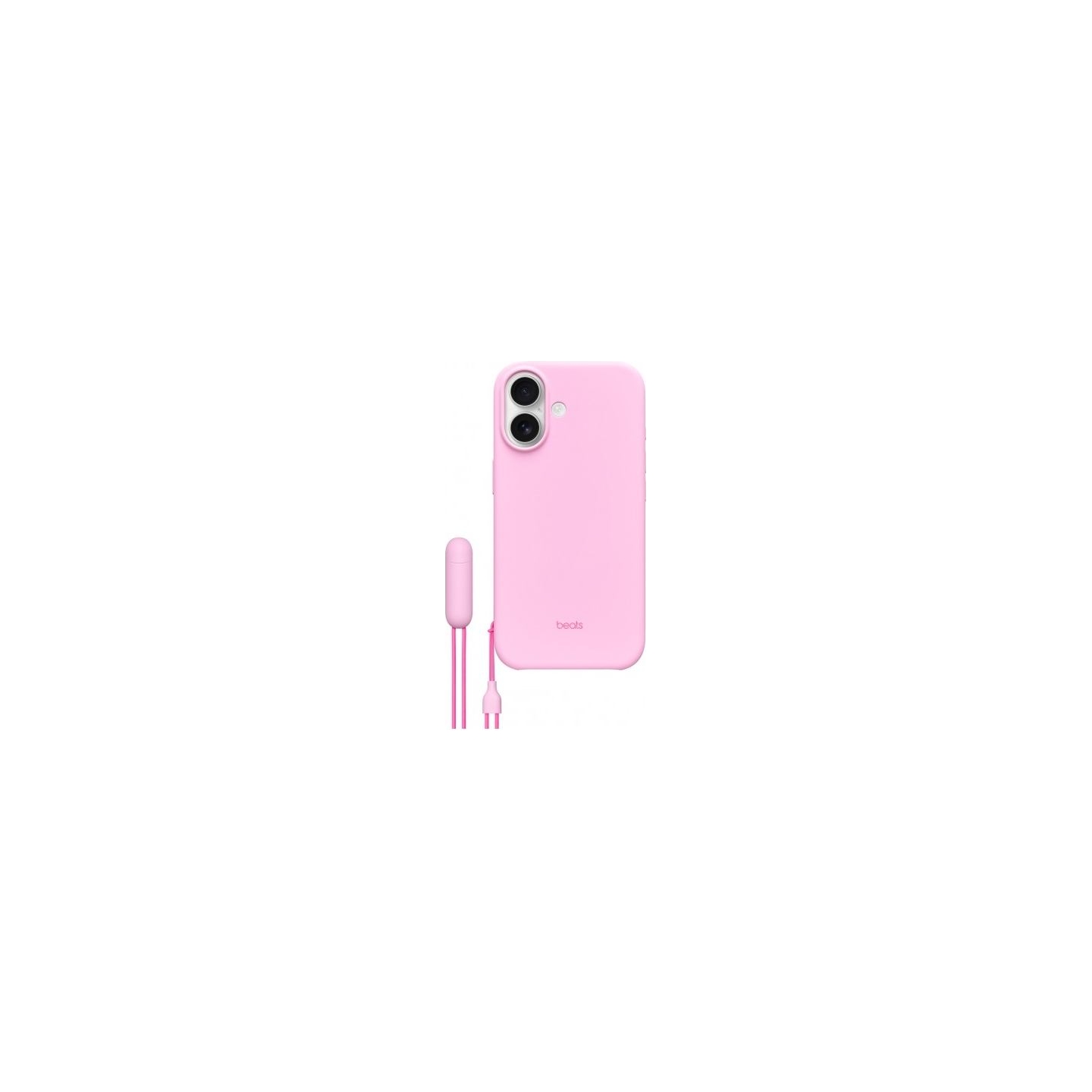 Apple Beats iPhone 17 Kickstand Case with MagSafe and Camera Control - Pebble Pink