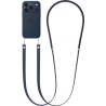 Apple Crossbody strap - blue