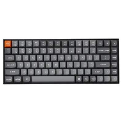 Keychron K2 Max RGB Aluminum - US Layout - Hot-Swappable Gateron Super Brown Wireless Keyboard / K2M-J3