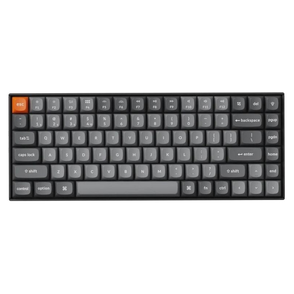 Keychron K2 Max RGB Aluminum - US Layout - Hot-Swappable Gateron Super Brown Wireless Keyboard / K2M-J3