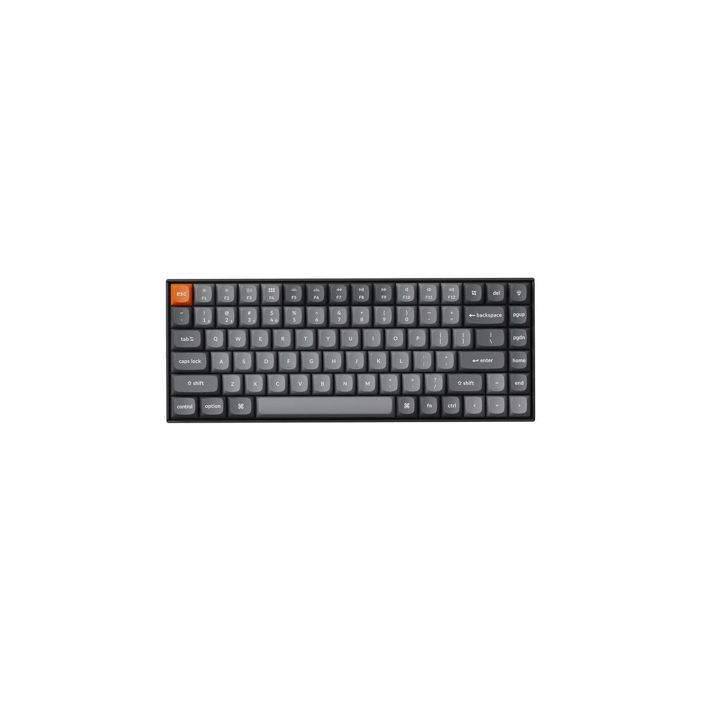 Keychron K2 Max RGB Aluminum - US Layout - Hot-Swappable Gateron Super Brown Wireless Keyboard / K2M-J3