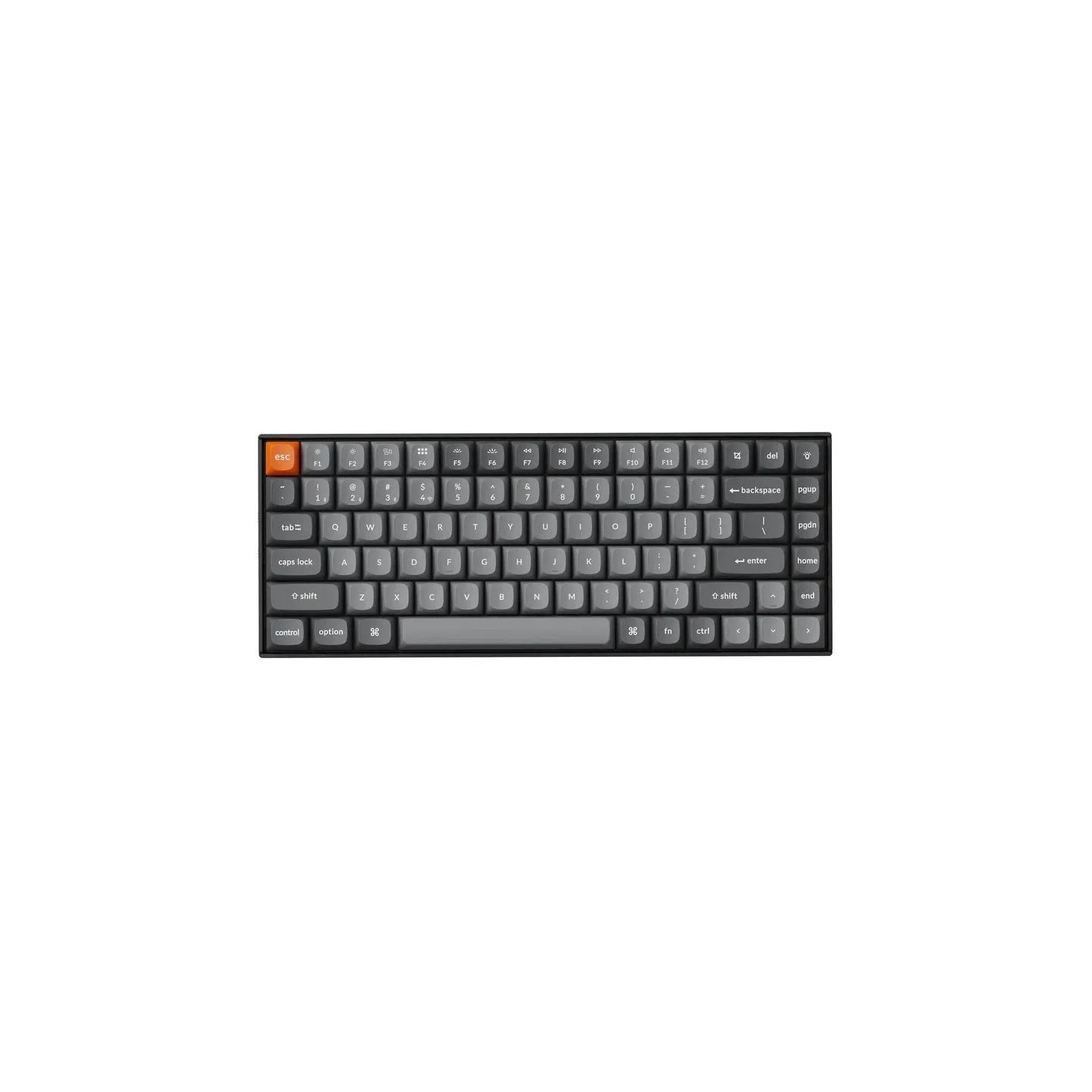 Keychron K2 Max RGB Aluminum - US Layout - Hot-Swappable Gateron Super Brown Wireless Keyboard / K2M-J3