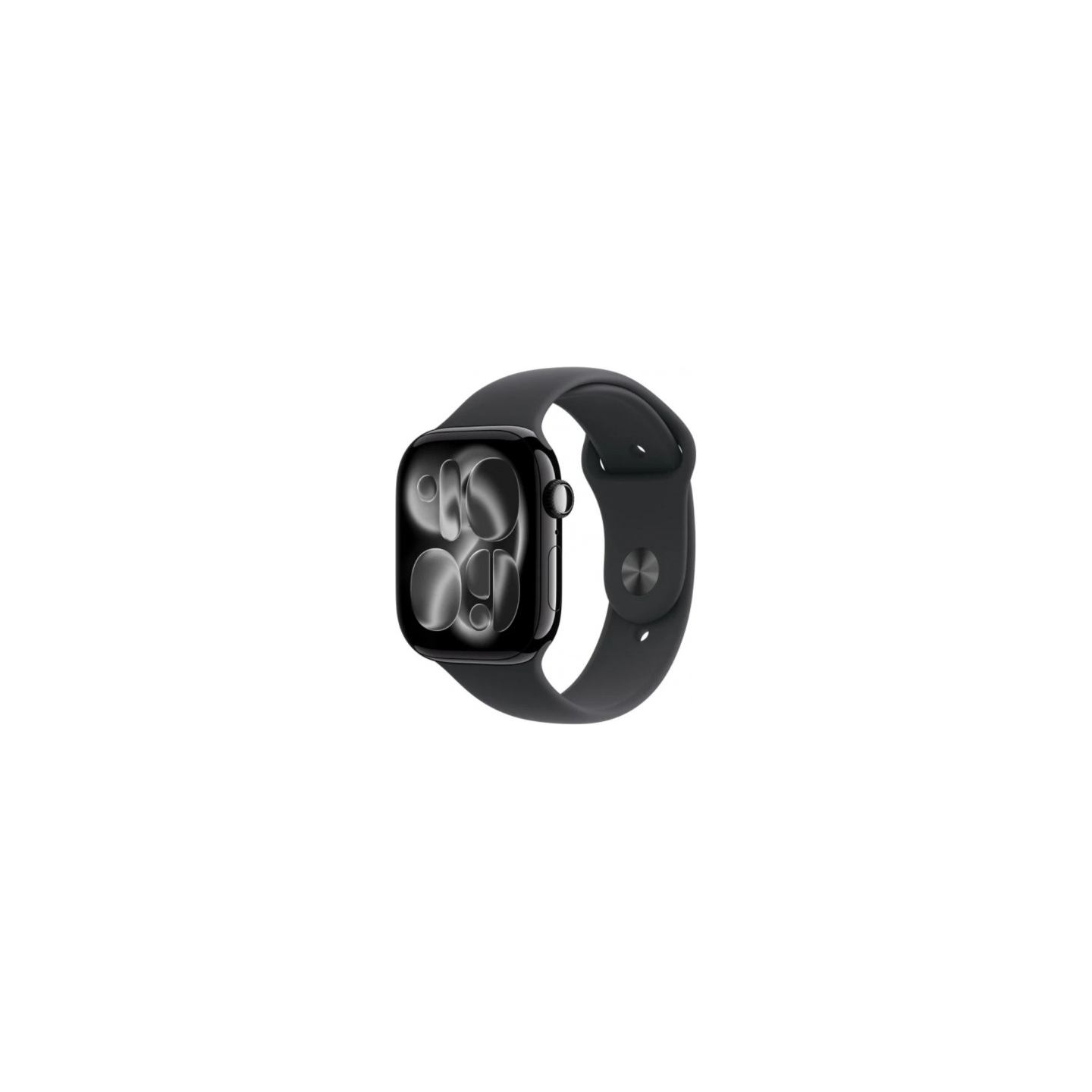 Apple Watch Series 11 GPS + Cellular 46mm Natural Titanium Case with Stone Grey Sport Band - S/M