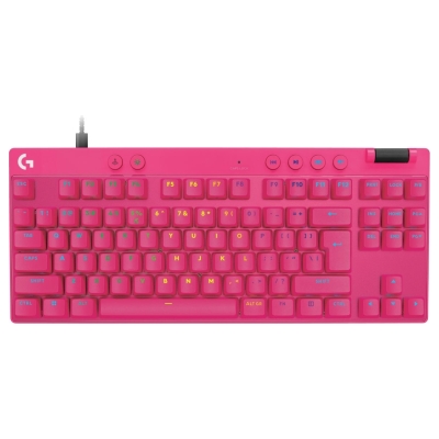 Logitech Keyboard G Pro X Rapid TKL Magenta / 920-013253