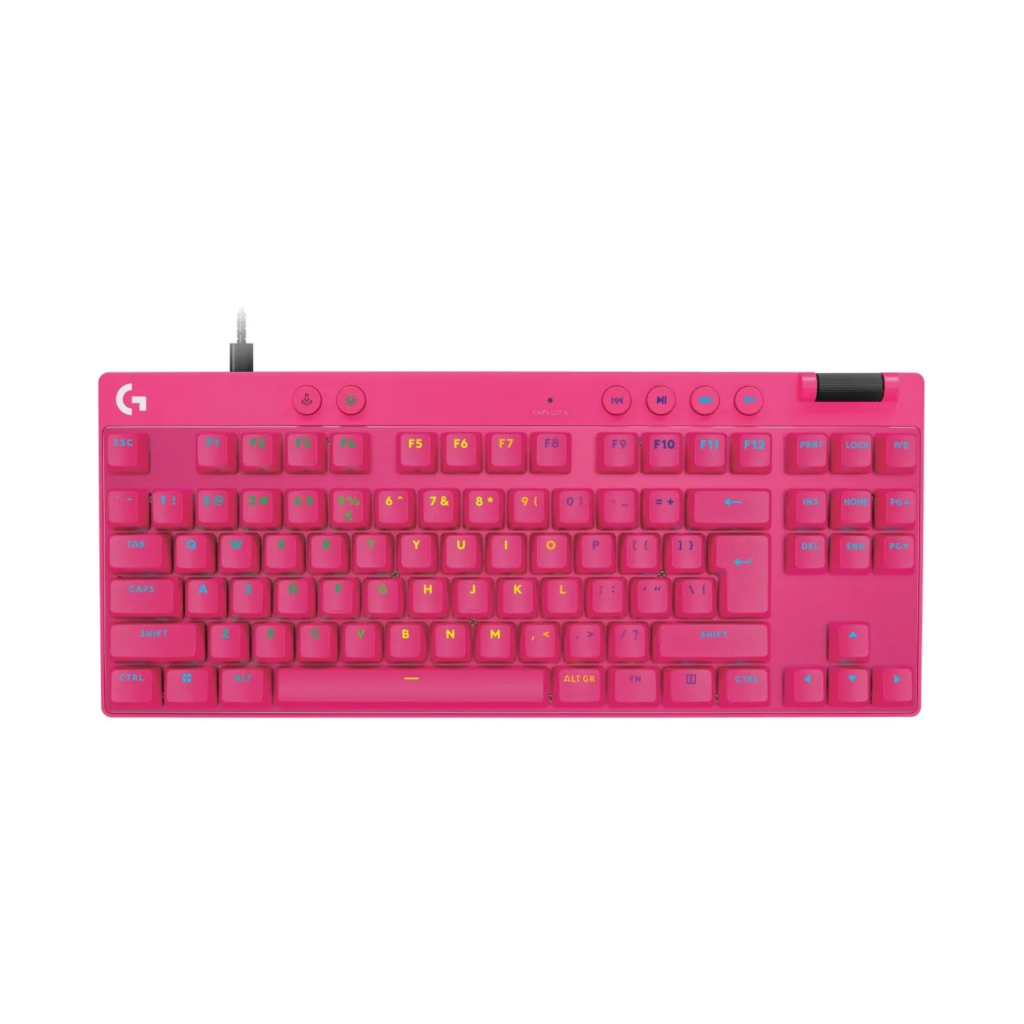Logitech Keyboard G Pro X Rapid TKL Magenta / 920-013253