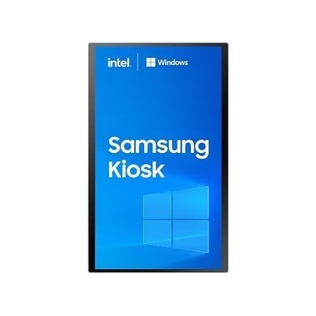 Samsung Professional monitor KIOSK KM24C 24 inch Matte, Touch 16h/7 250(cd/m2) 1920 x 1080(FHD) Win10 IoT Celeron 3 years d2d (L
