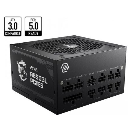 MSI MAG A850GL PCIE5 850W 80PLUS GOLD F.MODULAR