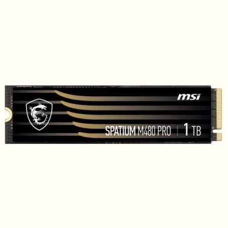 MSI SSD drive SPATIUM M480 PRO 1TB M.2 PCIe4 7400/6000MB/s