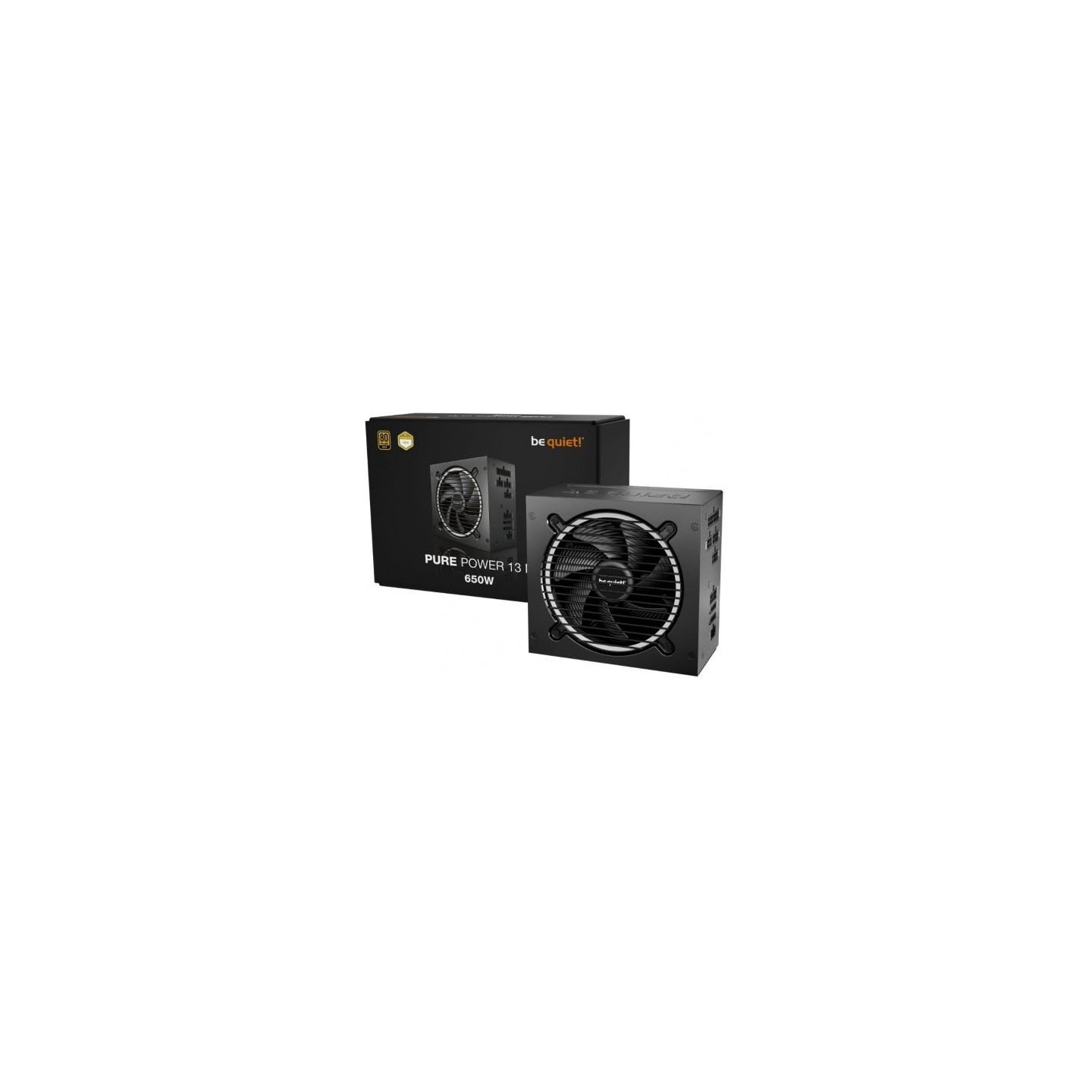 Be Quiet Power Supply: Pure Power 13 M 650W ATX 3.1 80+ GOLD