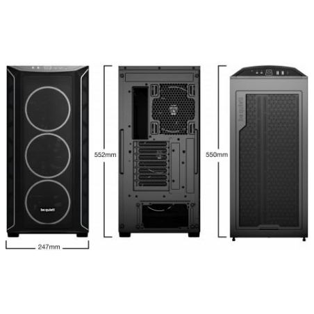 Be Quiet Shadow Base 800 FX Black BGW63