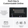 Keychron K2 HE SE - US Layout - Gateron Magnetic Nebula - Carbon Black Wireless Keyboard / K2H-F1