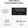 Keychron Q6 HE - US Layout - Gateron Magnetic Nebula - Carbon Black Wireless Keyboard / Q6H-M1
