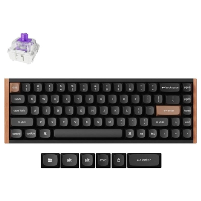 Keychron K6 HE SE - US Layout - Gateron Magnetic Nebula - Carbon Black Wireless Keyboard / K6H-F1
