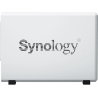Synology | Tower NAS | DS223j | up to 2 HDD/SSD | Realtek | RTD1619B | Processor frequency 1.7 GHz | 1 GB | DDR4