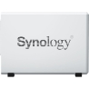 Synology | Tower NAS | DS223j | up to 2 HDD/SSD | Realtek | RTD1619B | Processor frequency 1.7 GHz | 1 GB | DDR4