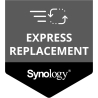 Synology | RackStation | RS822+ 4-Bay NAS Enclosure | AMD Ryzen | V1500B | Processor frequency 2.2 GHz | 2 GB | DDR4