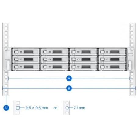 Synology | Rail Kit RKS-02 for Synology Rackmount servers