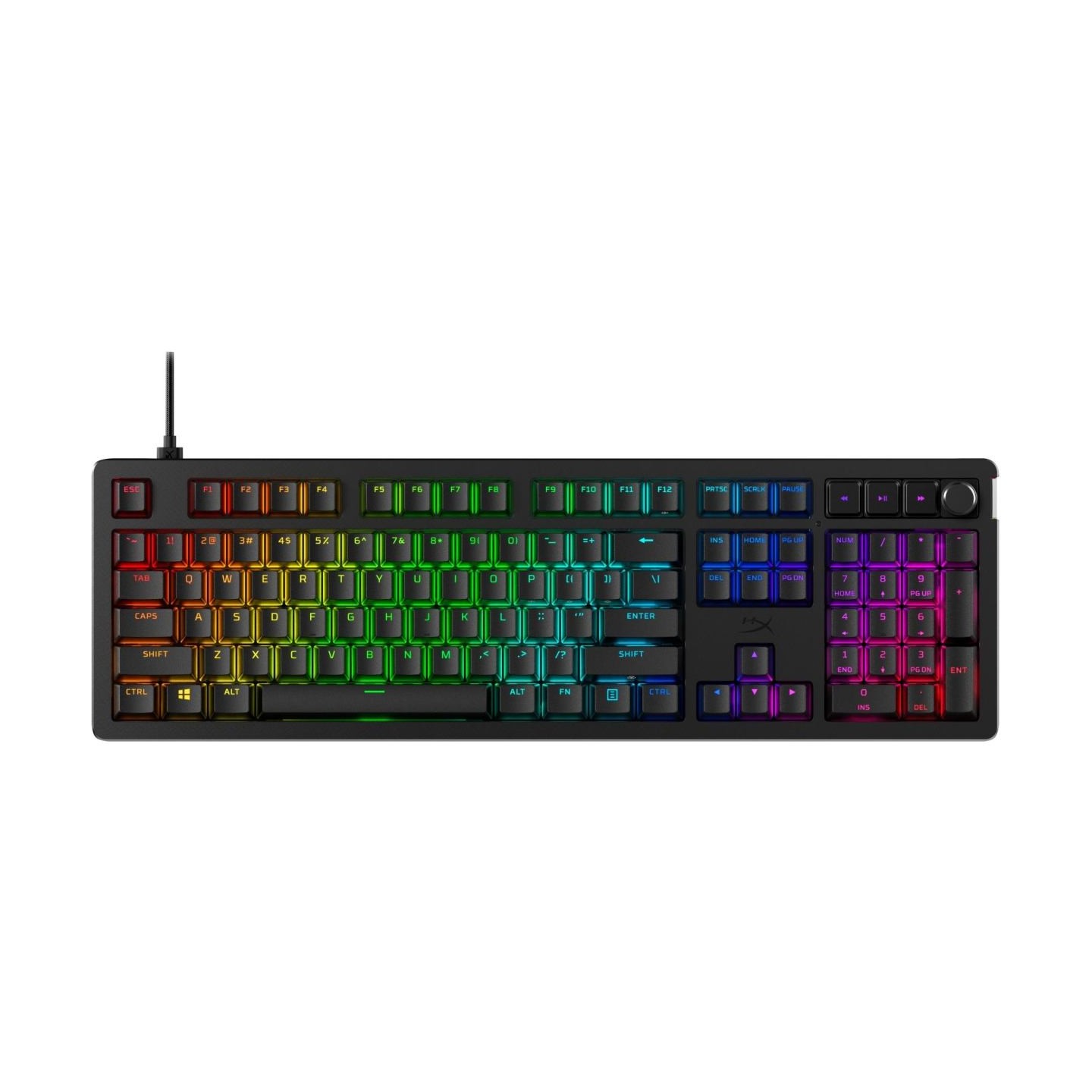 Hyperx Keyboard 7G7A3AA#ABA / Alloy Rise Black / 7G7A3AA#ABA