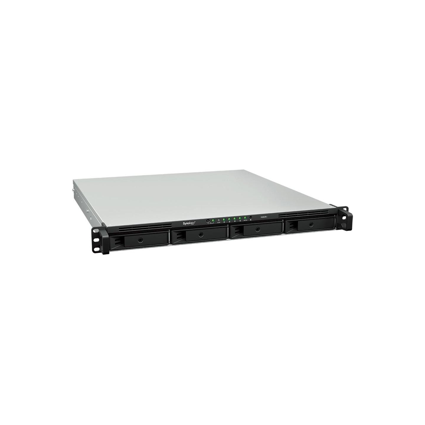 Synology RS826+ 4x0HDD Ryzen V1500B 4GB 4x1GbE 3Y