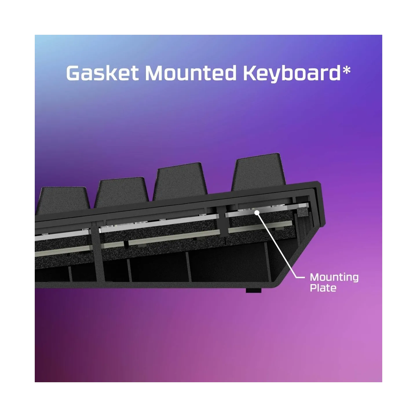 Hyperx Alloy Rise Gamin g Keyboard - 7G7A3AA#AB