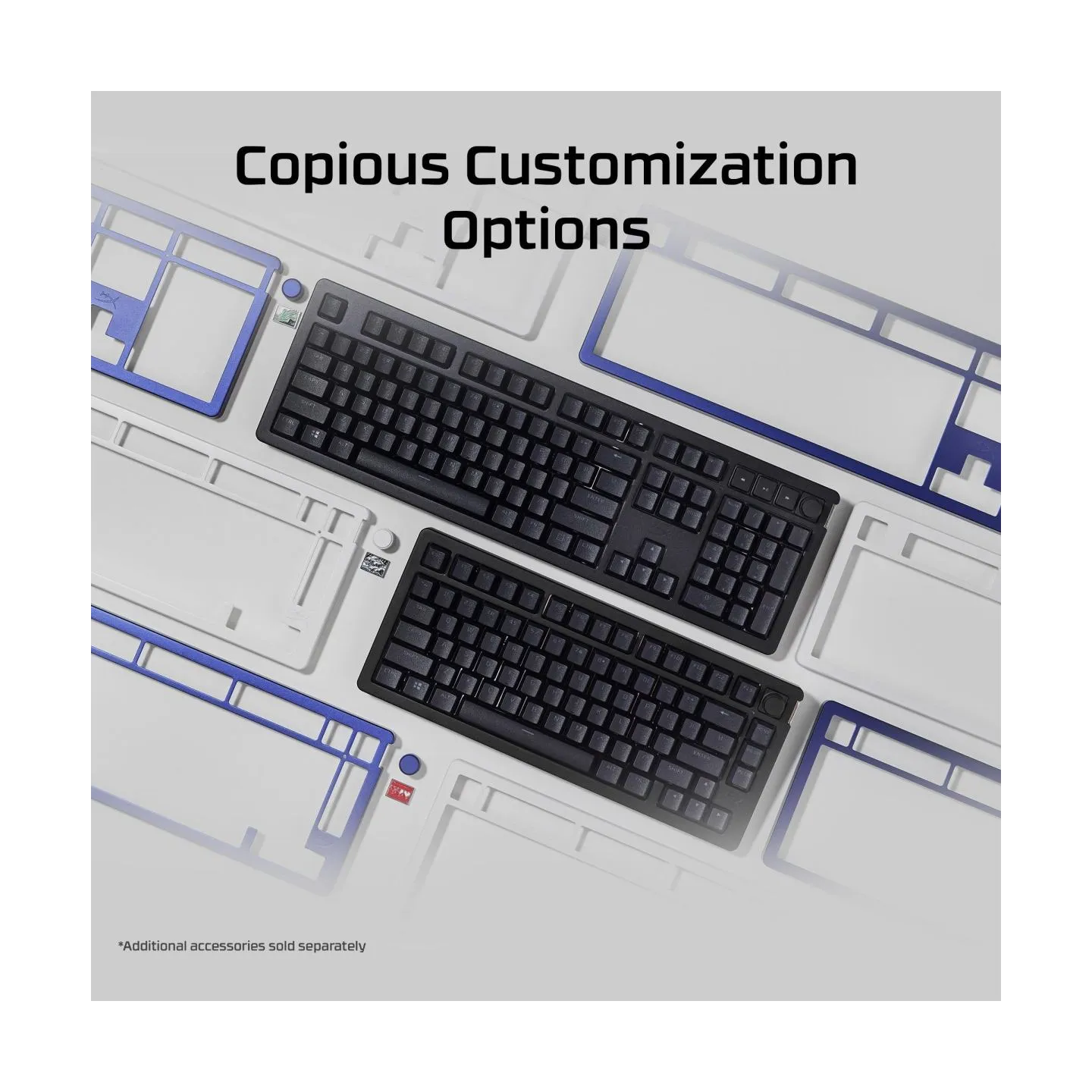 Hyperx Keyboard 7G7A3AA#ABA / Alloy Rise Black / 7G7A3AA#ABA