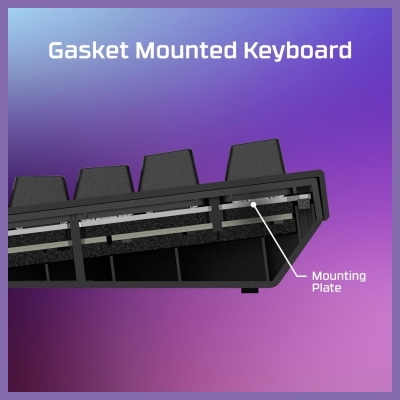 Hyperx Keyboard 7G7A3AA#ABA / Alloy Rise Black / 7G7A3AA#ABA