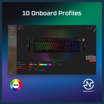 Hyperx Alloy Rise Gamin g Keyboard - 7G7A3AA#AB