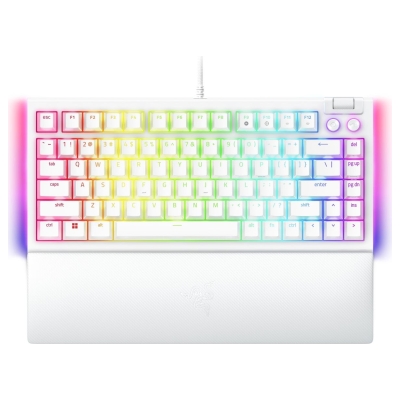 Razer Keyboard RZ03-05001700-R3M1 / BlackWidow V4 75% White / RZ03-05001700-R3M1