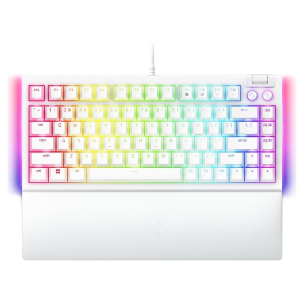 Razer Keyboard RZ03-05001700-R3M1 / BlackWidow V4 75% White / RZ03-05001700-R3M1