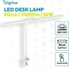 Digitus LED Desk Lamp, 80 cm, White | DA-90493 | 2400 lm | 16 W | 3000-6500 K | Warm white light to white daylight | LED lamp | 