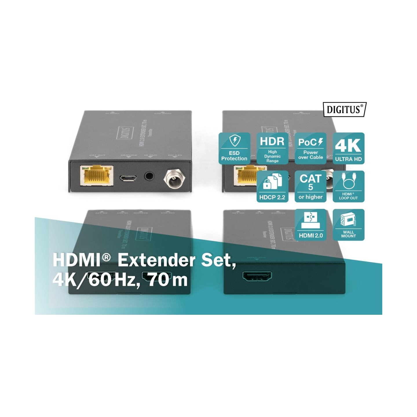 Digitus Wireless HDMI Extender DS-55506
