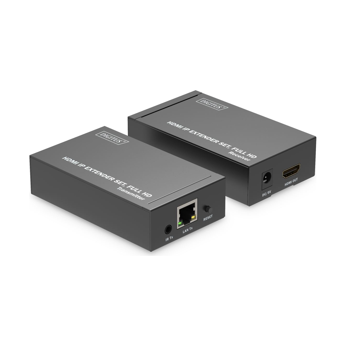 Digitus | HDMI IP Extender Set, Full HD, 120 m | DS-55517