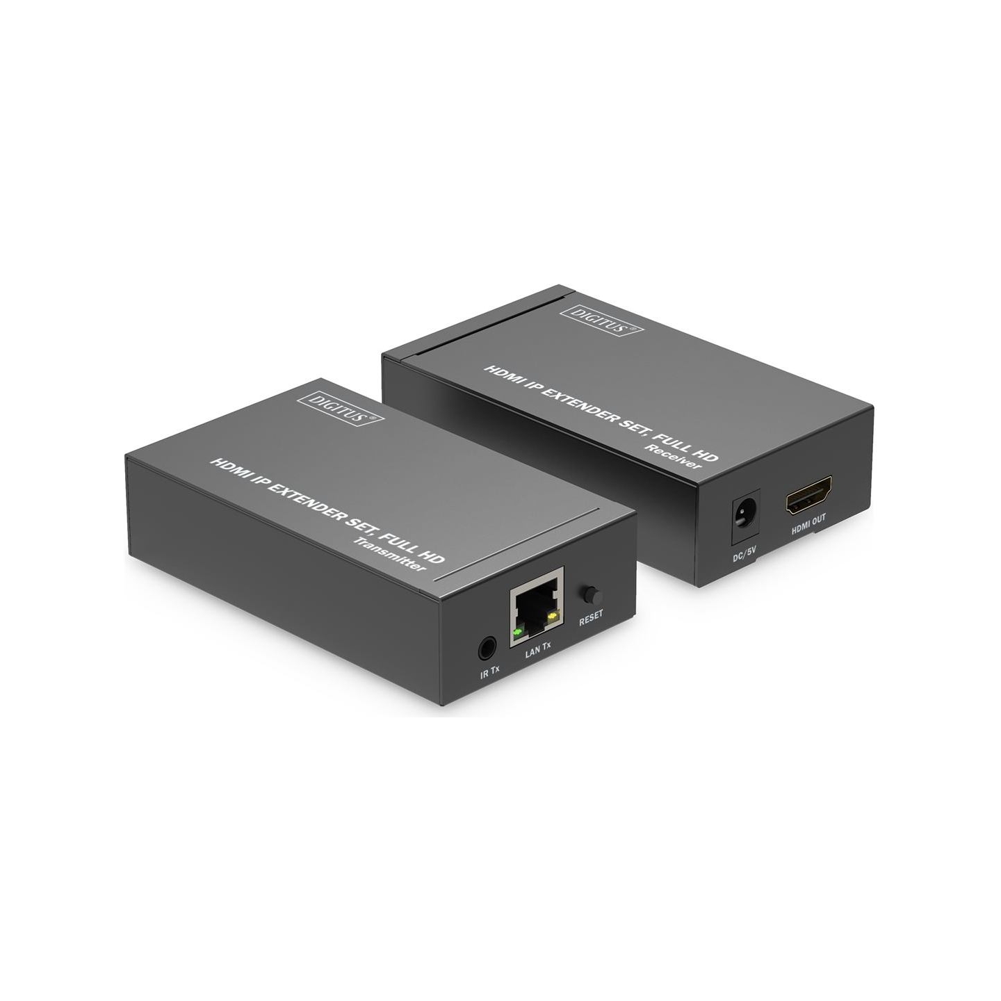 Digitus | HDMI IP Extender Set, Full HD, 120 m | DS-55517