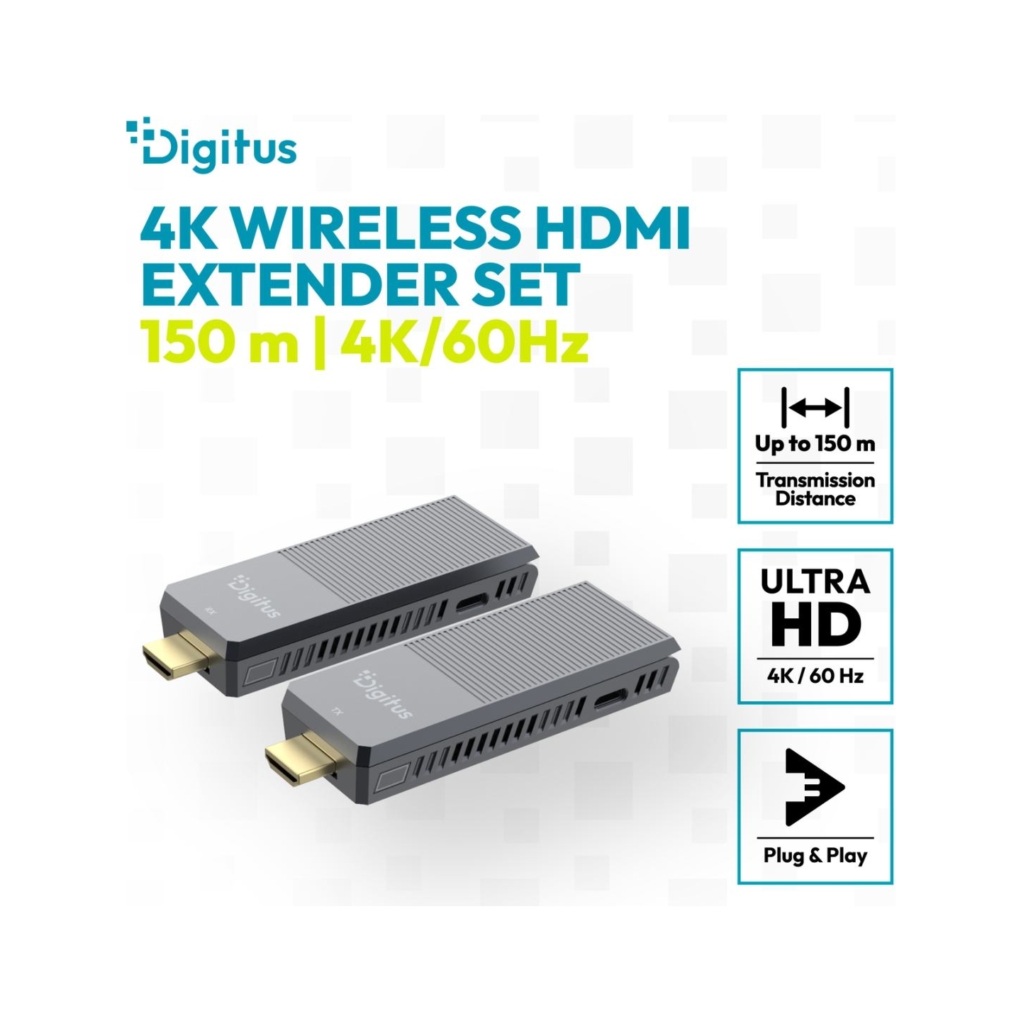 Digitus Extender HDMI 4K 150m DS-55359