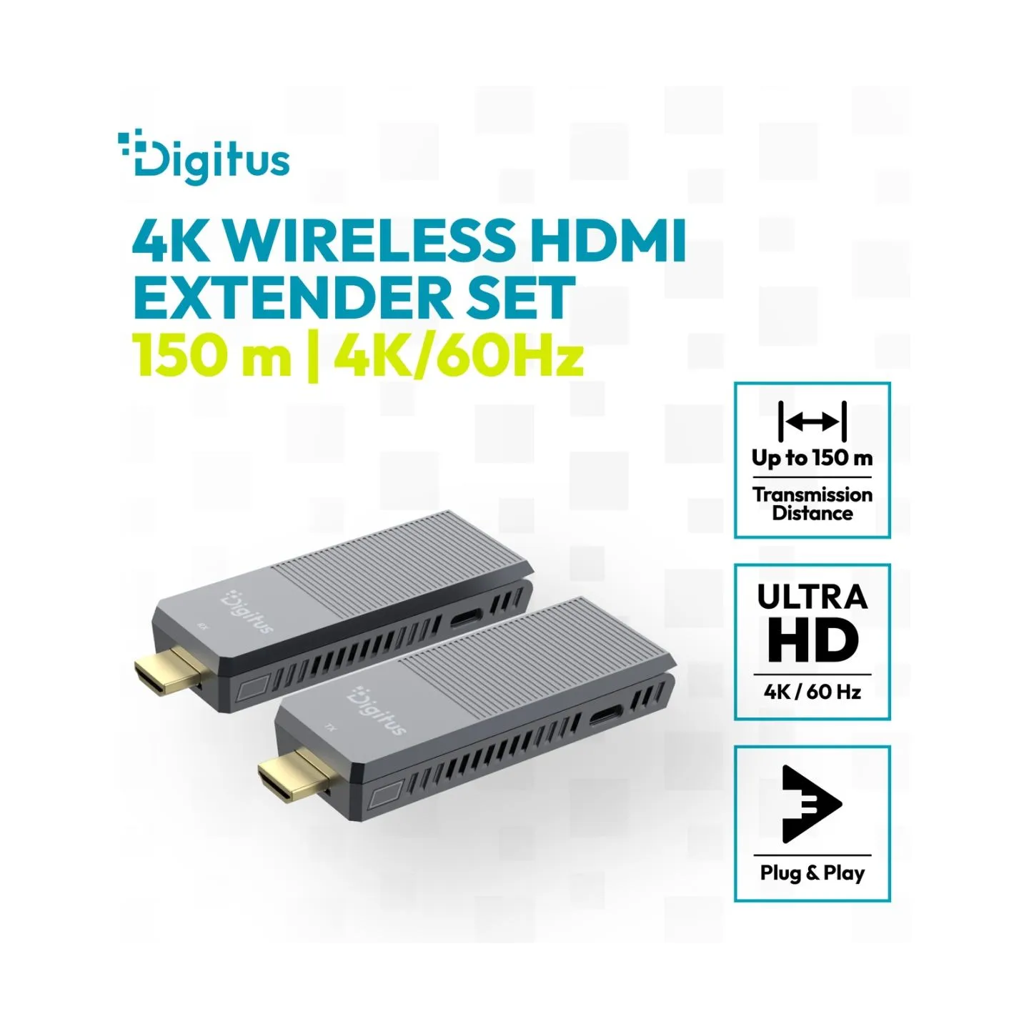 Digitus Extender HDMI 4K 150m DS-55359