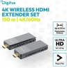 Digitus 4K Wireless HDMI Extender Set, 150 m, 4K/60Hz | DS-55359