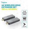 Digitus 4K Wireless HDMI Extender Set, 150 m, 4K/60Hz | DS-55359