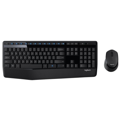 Logitech MK345 Combo Wireless Keyboard + Mouse, US, Black / 920-006489