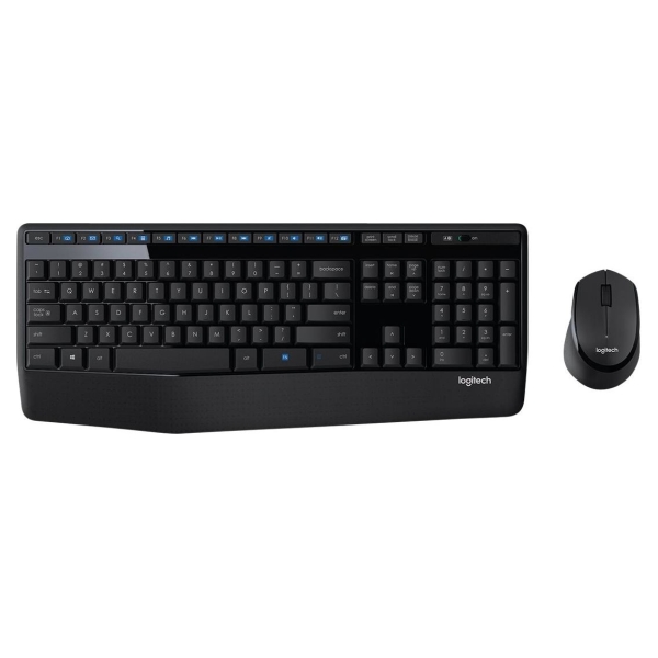 Logitech MK345 Combo Wireless Keyboard + Mouse, US, Black / 920-006489